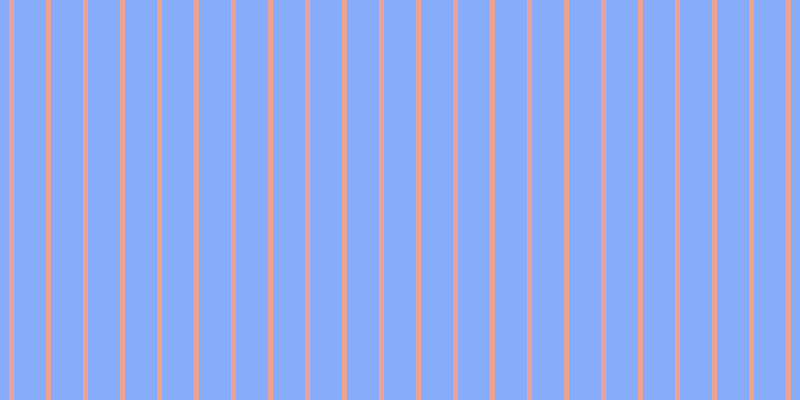 #87adfa, #eba393 vertical lines, five pixels wide, thirty-two pixels apart