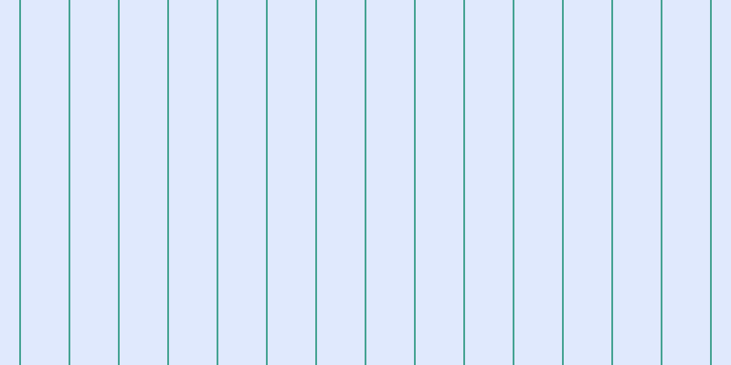 #87adfa (25%), #46a393 vertical lines, two pixels wide, fifty-two pixels apart