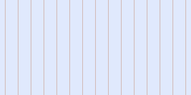 #87adfa (25%), #caa393 vertical lines, two pixels wide, fifty-two pixels apart