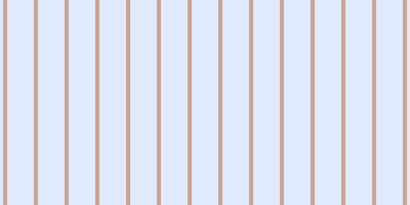#87adfa (25%), #caa393 vertical lines, eight pixels wide, fifty-two pixels apart