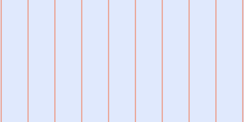 #87adfa (25%), #eba393 vertical lines, four pixels wide, eighty-four pixels apart