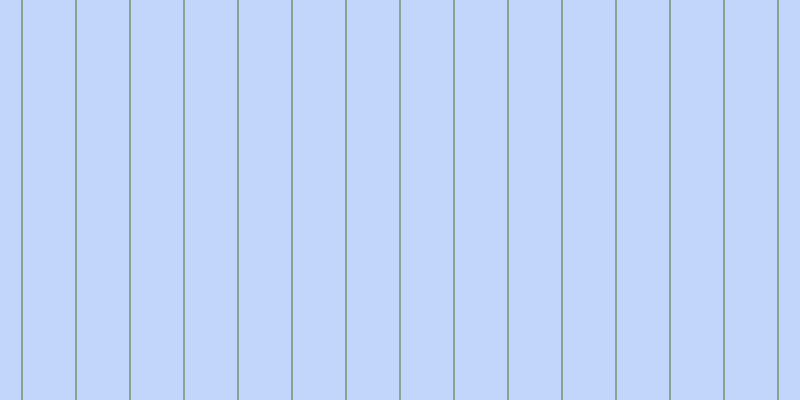 #87adfa (50%), #88a393 vertical lines, two pixels wide, fifty-two pixels apart