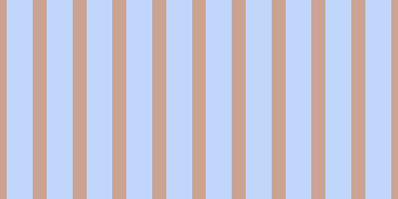 #87adfa (50%), #caa393 vertical lines, twenty-eight pixels wide, fifty-two pixels apart