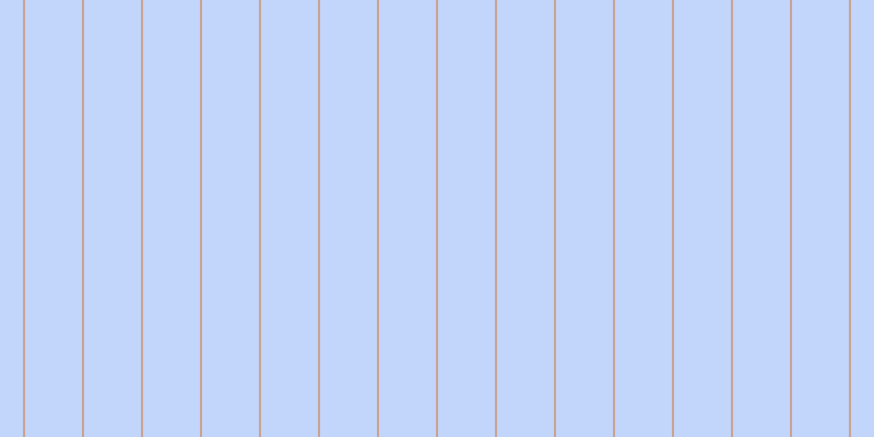 #87adfa (50%), #caa393 vertical lines, two pixels wide, fifty-two pixels apart