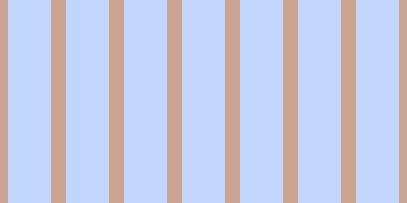 #87adfa (50%), #caa393 vertical lines, thirty pixels wide, eighty-four pixels apart