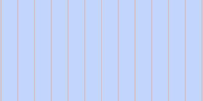 #87adfa (50%), #eba393 vertical lines, two pixels wide, sixty-four pixels apart