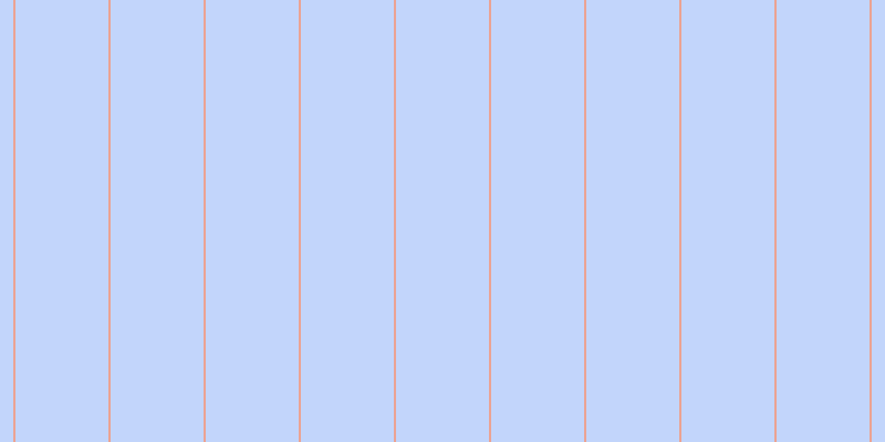 #87adfa (50%), #eba393 vertical lines, two pixels wide, eighty-four pixels apart