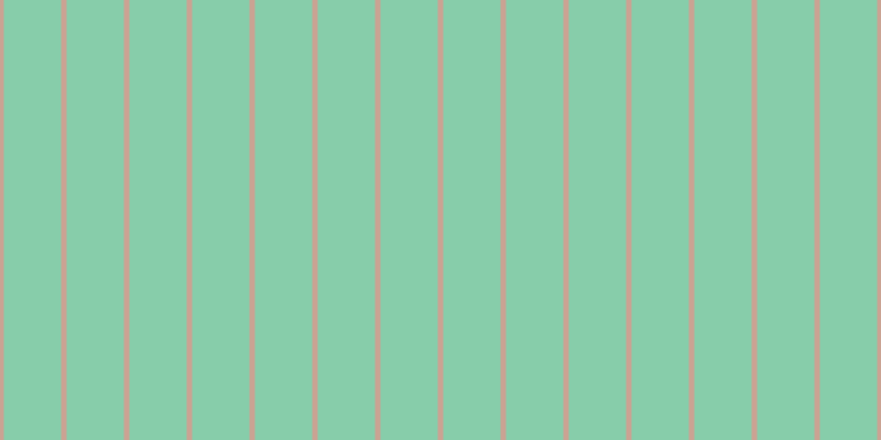 #87cdaa, #caa393 vertical lines, five pixels wide, fifty-two pixels apart