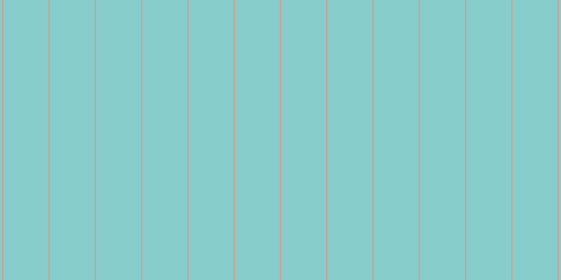 #87cdcb, #caa393 vertical lines, two pixels wide, sixty-four pixels apart