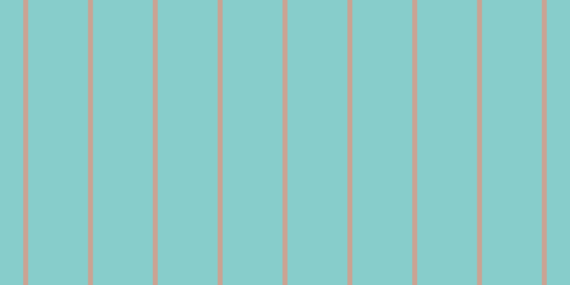 #87cdcb, #caa393 vertical lines, seven pixels wide, eighty-four pixels apart