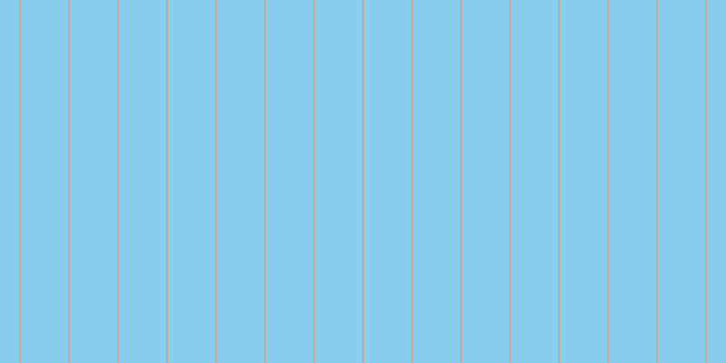 #87cdec, #caa393 vertical lines, two pixels wide, fifty-two pixels apart
