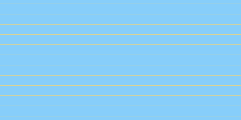 Light sky blue, #dbd393 horizontal lines, two pixels wide, thirty-two pixels apart