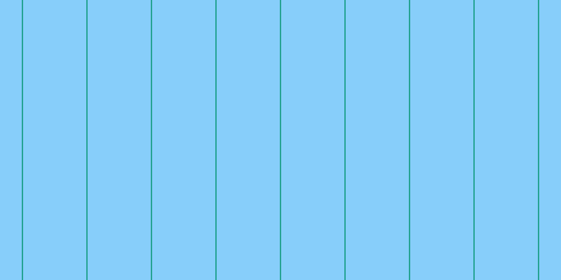 Light sky blue, #25a393 vertical lines, two pixels wide, ninety pixels apart