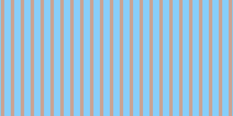Light sky blue, #caa393 vertical lines, twelve pixels wide, twenty-two pixels apart