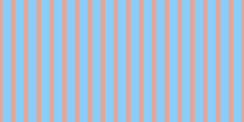 Light sky blue, #eba393 vertical lines, fifteen pixels wide, twenty-seven pixels apart