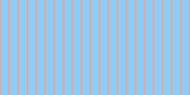 Light sky blue, #eba393 vertical lines, eight pixels wide, thirty pixels apart