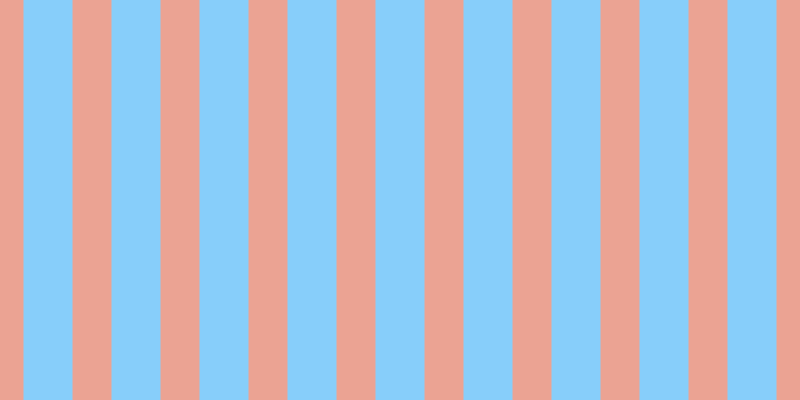 Light sky blue, #eba393 vertical lines, thirty-nine pixels wide, forty-nine pixels apart
