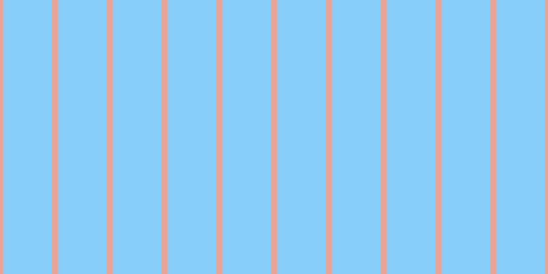 Light sky blue, #eba393 vertical lines, nine pixels wide, seventy-one pixels apart