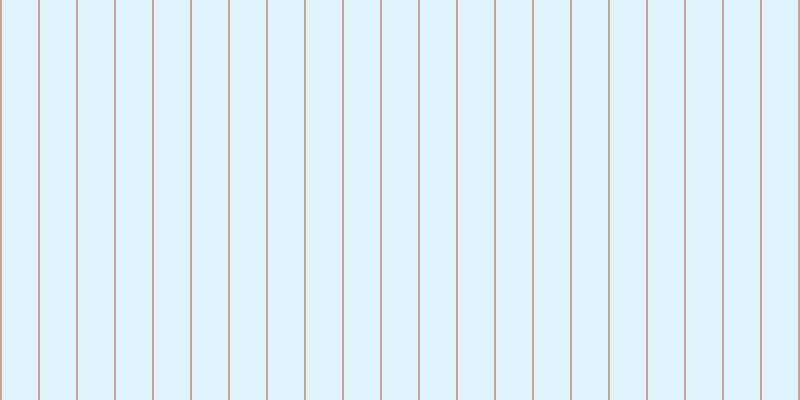 Light sky blue (25%), #caa393 vertical lines, two pixels wide, thirty-six pixels apart