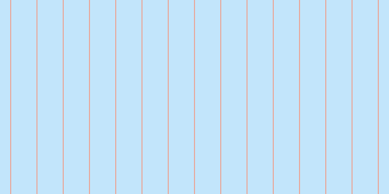 Light sky blue (50%), #eba393 vertical lines, two pixels wide, fifty-two pixels apart