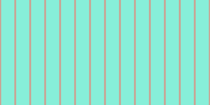 #87efd9, #caa393 vertical lines, seven pixels wide, fifty pixels apart
