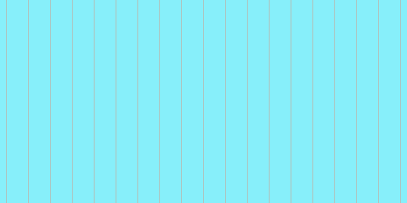 #87effa, #caa393 vertical lines, one pixels wide, forty-two pixels apart