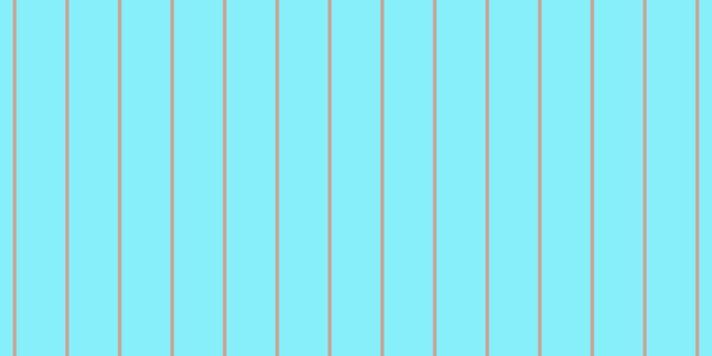 #87effa, #caa393 vertical lines, four pixels wide, fifty-five pixels apart