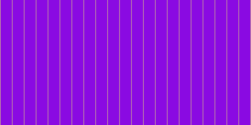 #8a0ae2, #caa393 vertical lines, two pixels wide, thirty-six pixels apart