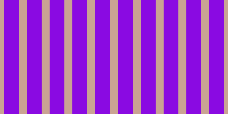#8a0ae2, #caa393 vertical lines, twenty-eight pixels wide, fifty-two pixels apart