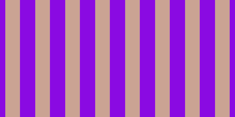 #8a0ae2, #caa393 vertical lines, fifty pixels wide, fifty-two pixels apart