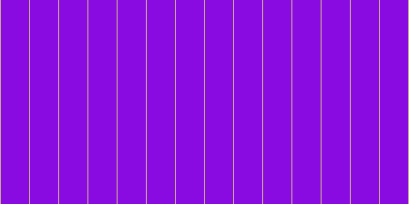 #8a0ae2, #caa393 vertical lines, two pixels wide, fifty-five pixels apart