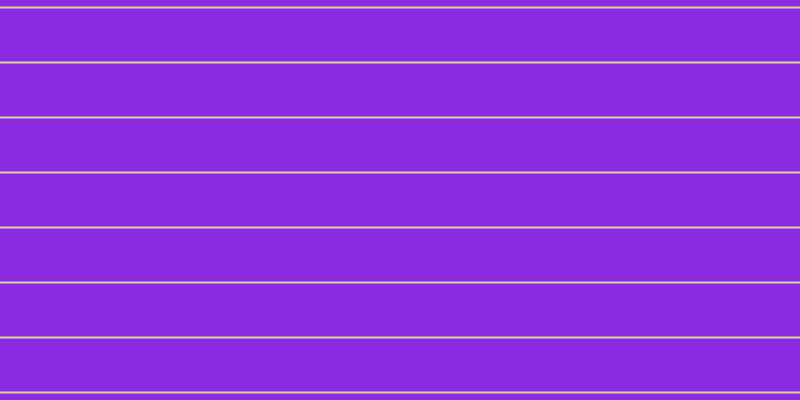 Blue violet, #dbd393 horizontal lines, two pixels wide, fifty-three pixels apart