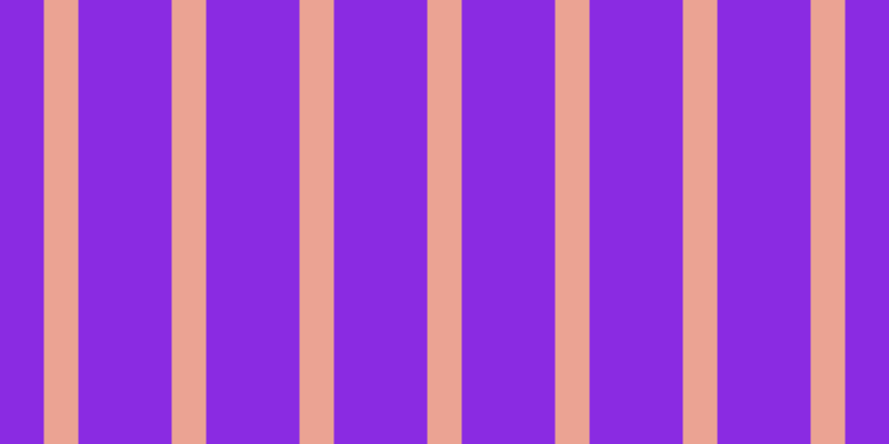 Blue violet, #eba393 vertical lines, thirty-one pixels wide, eighty-four pixels apart