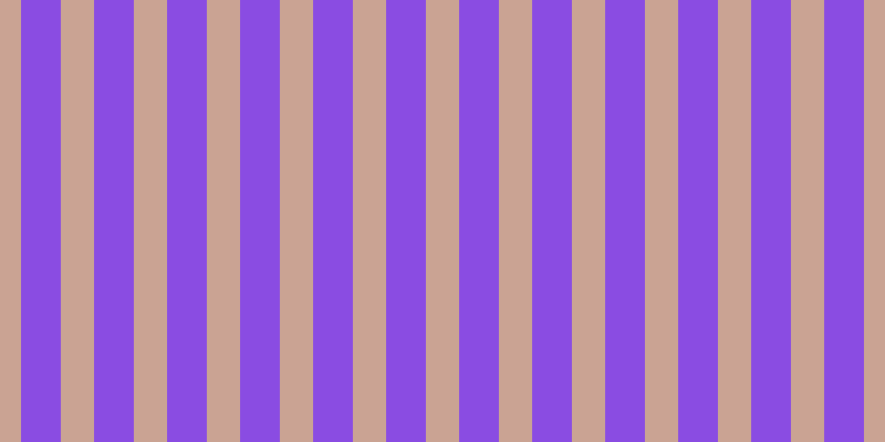 #8a4ce2, #caa393 vertical lines, thirty pixels wide, thirty-six pixels apart