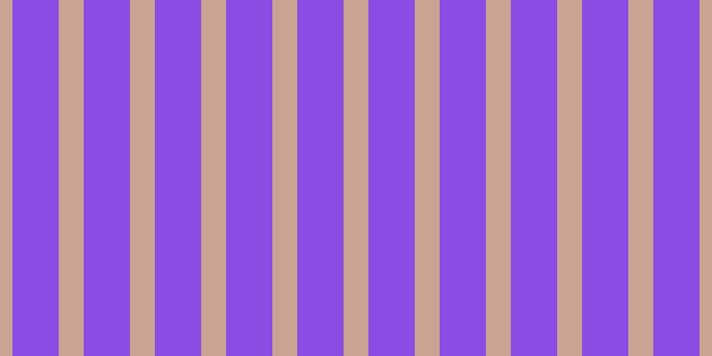 #8a4ce2, #caa393 vertical lines, twenty-eight pixels wide, fifty-two pixels apart