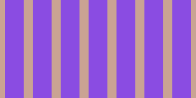 #8a4ce2, #caa393 vertical lines, thirty-seven pixels wide, seventy-seven pixels apart