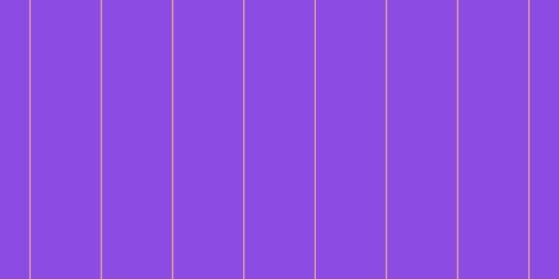 #8a4ce2, #eba393 vertical lines, two pixels wide, one hundred pixels apart