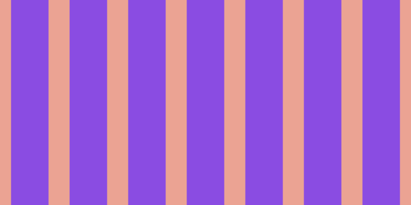 #8a4ce2, #eba393 vertical lines, forty-one pixels wide, seventy-three pixels apart