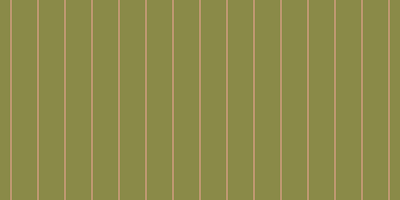 #8a8a48, #eba393 vertical lines, two pixels wide, fifty-two pixels apart