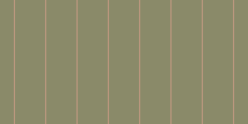#8a8a69, #eba393 vertical lines, two pixels wide, ninety-nine pixels apart