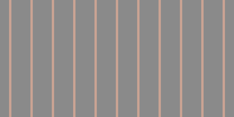 #8a8a8a, #caa393 vertical lines, eight pixels wide, sixty-five pixels apart
