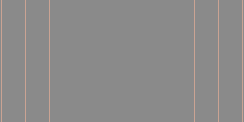 #8a8a8a, #caa393 vertical lines, two pixels wide, seventy-seven pixels apart