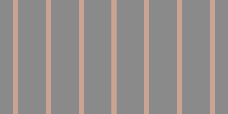 #8a8a8a, #caa393 vertical lines, eighteen pixels wide, ninety-seven pixels apart