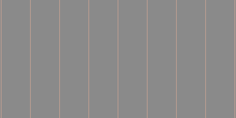 #8a8a8a, #caa393 vertical lines, two pixels wide, ninety-seven pixels apart