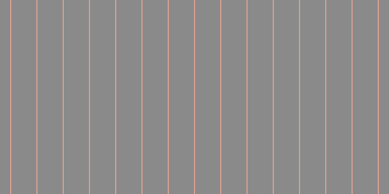 #8a8a8a, #eba393 vertical lines, two pixels wide, fifty-two pixels apart