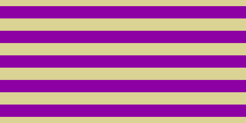 #8d00a3, #dbd393 horizontal lines, forty pixels wide, forty pixels apart