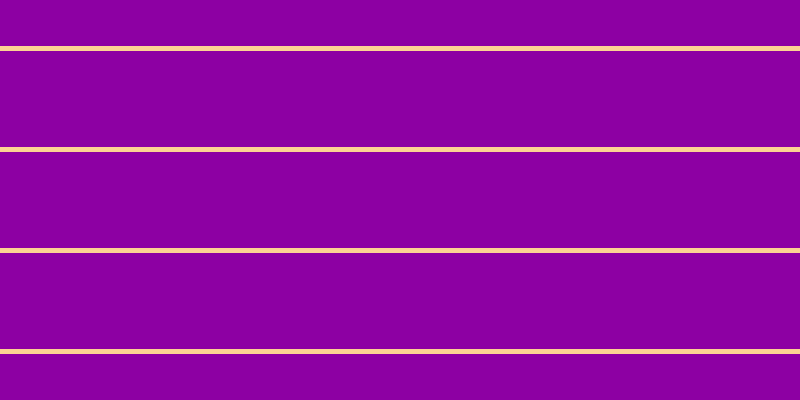 #8d00a3, #fcd393 horizontal lines, five pixels wide, ninety-six pixels apart