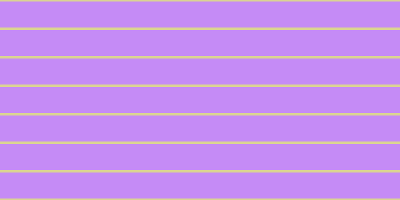 #8d18f0 (50%), #dbd393 horizontal lines, five pixels wide, fifty-two pixels apart