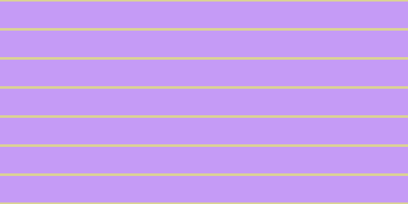 #8d39f0 (50%), #dbd393 horizontal lines, five pixels wide, fifty-two pixels apart