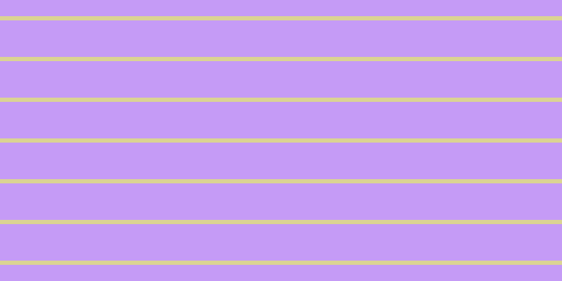 #8d39f0 (50%), #dbd393 horizontal lines, six pixels wide, fifty-two pixels apart